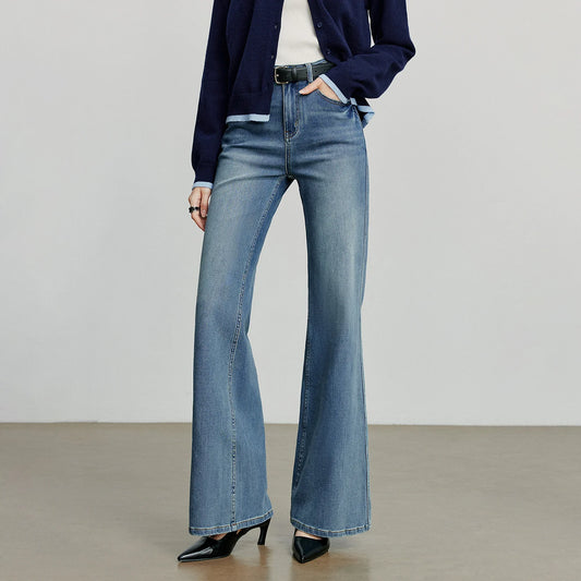 TOYOUTH Lycra Flare Jeans