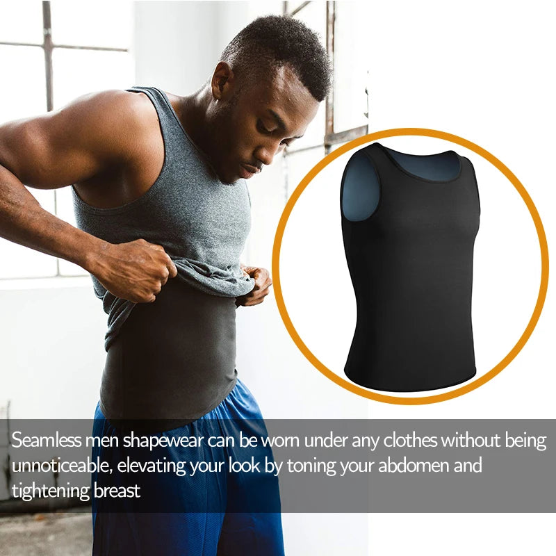 Men's Sauna Sweat Pullover Vest