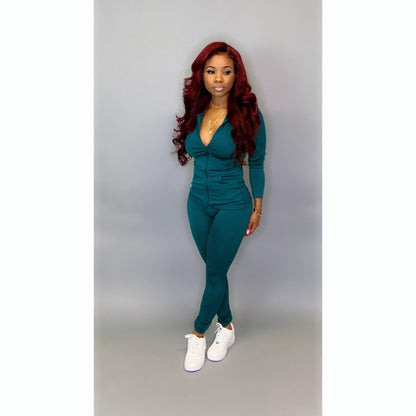 Women's Fashionable Casual Sports Two-Piece Set