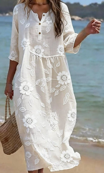 3D Digital Printing Ladies Fashion Plus Size Dress