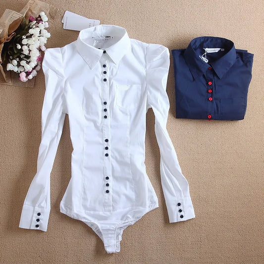Formal Bodysuit Blouse