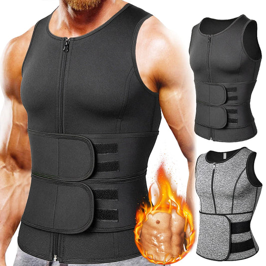 Men's Sauna Sweat Vest Body Shaper