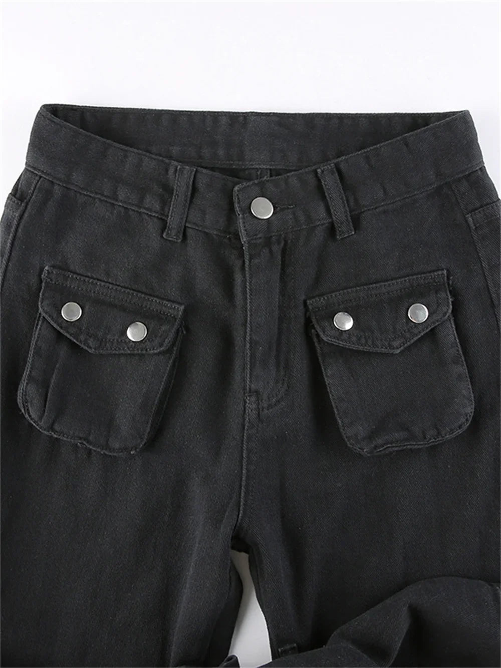 Women's Gothic Y2K Cargo Jeans