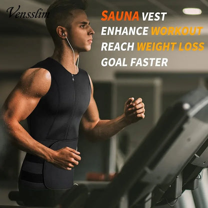 Men's Sauna Compression Vest