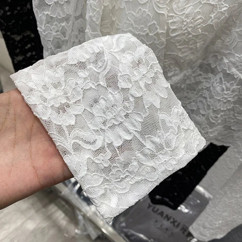 Lace Hollow Blouse