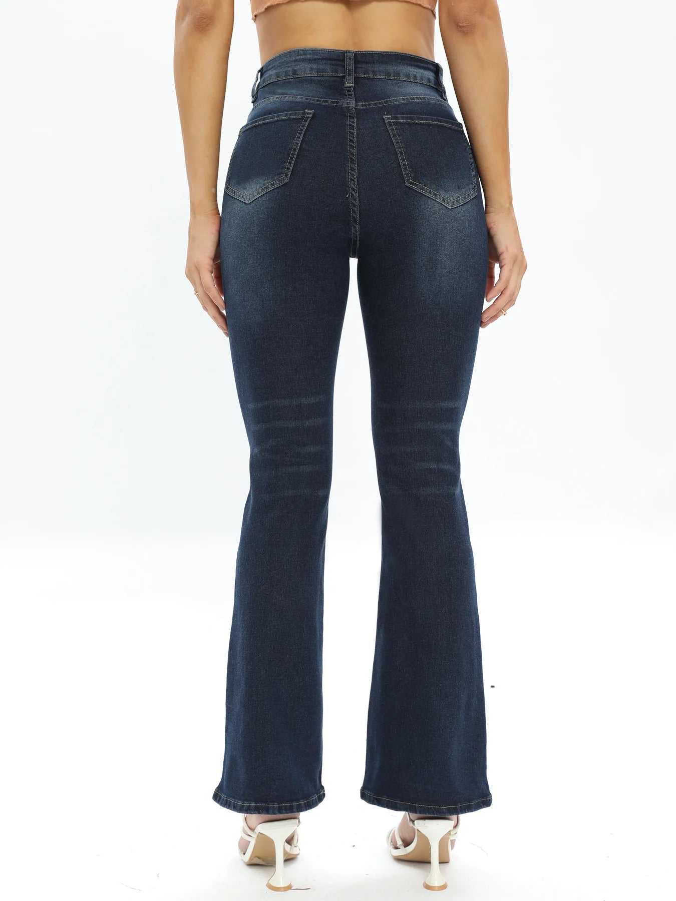 Women's Stretch Boot Cut Flare Jeans