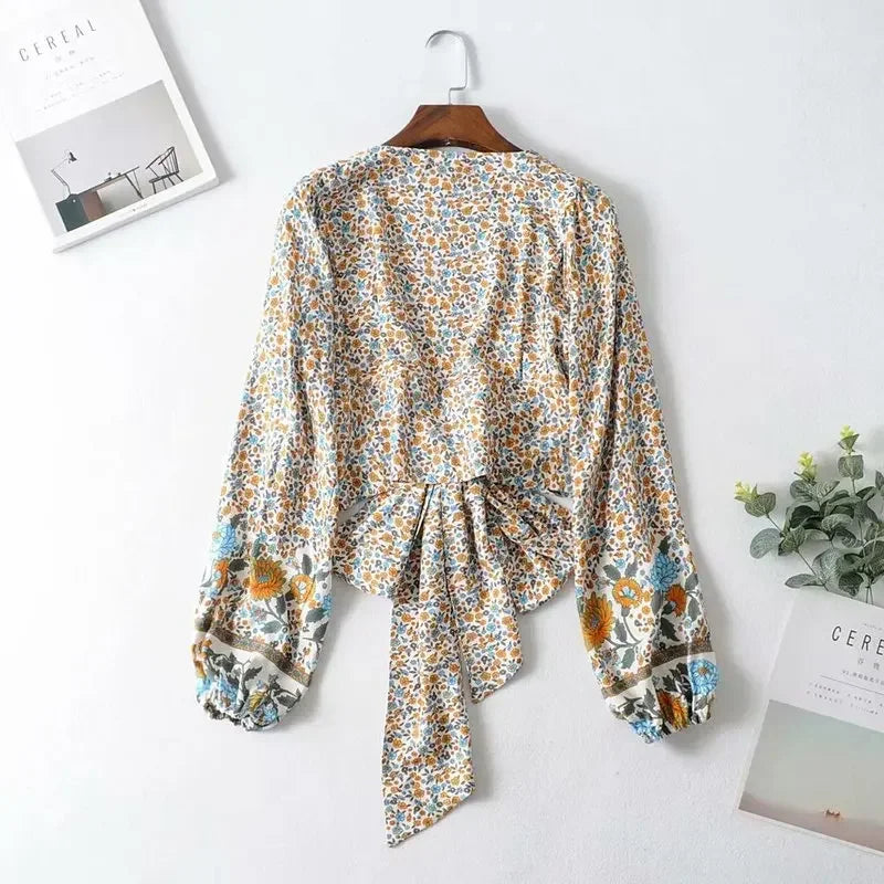 Floral Boho Blouse