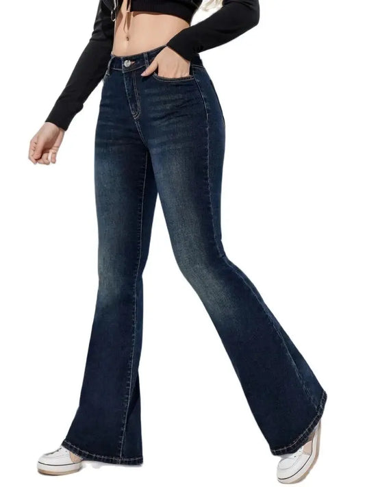 Women's Stretch Boot Cut Flare Jeans