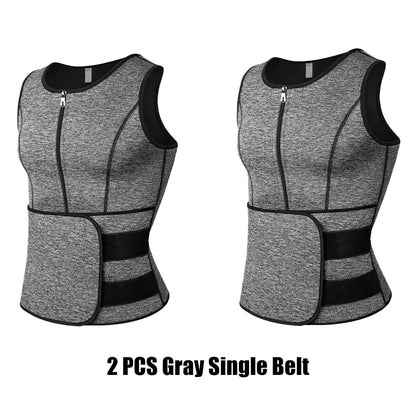 Men's Sauna Sweat Vest Body Shaper