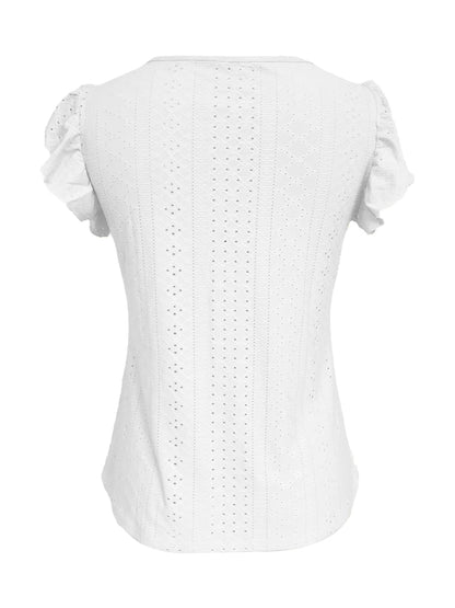 Casual V-Neck Blouse