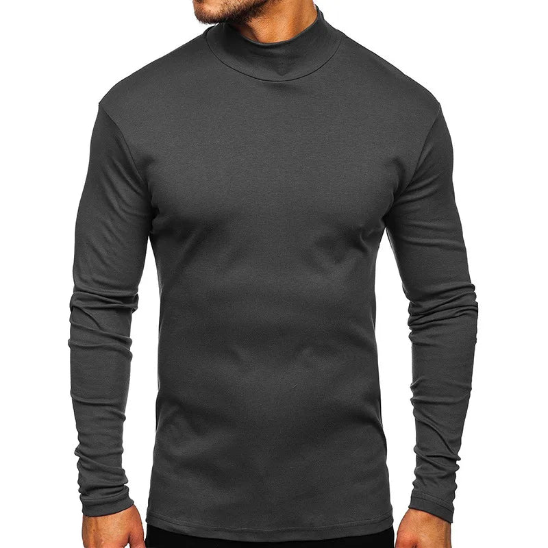 Men's Turtleneck Thermal Pullover