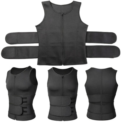 Men's Sauna Sweat Vest Body Shaper