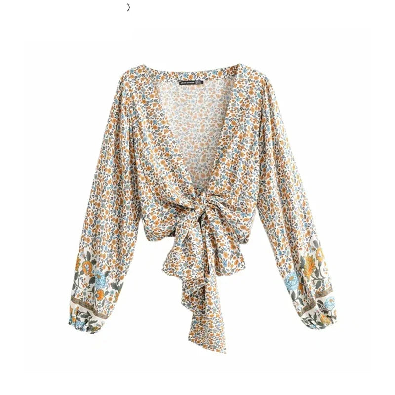 Floral Boho Blouse