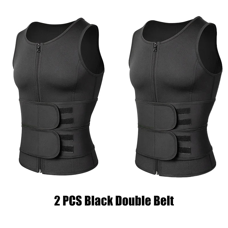 Men's Sauna Sweat Vest Body Shaper