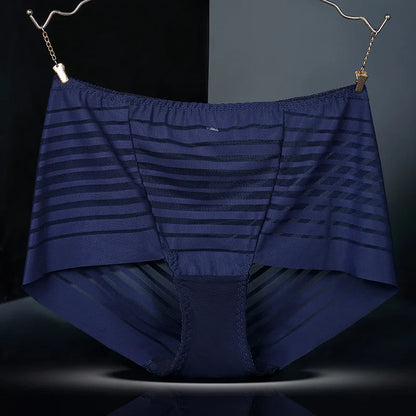 Plus Size High-Rise Lace Panties