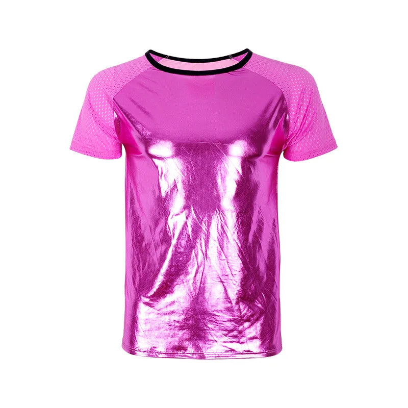 Men's Leather Imitation Singlet