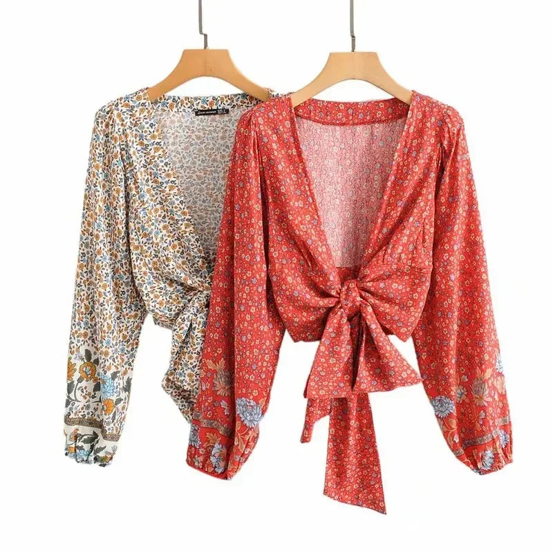 Floral Boho Blouse