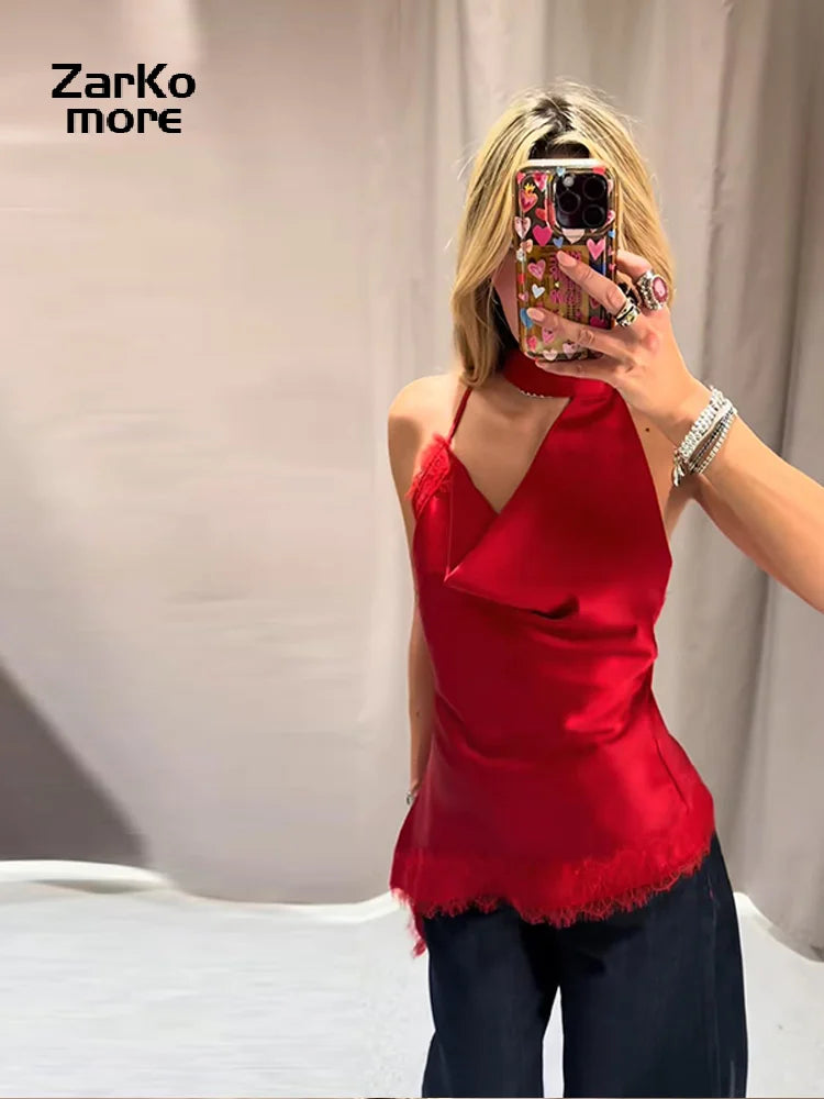 Satin Lace Camisole