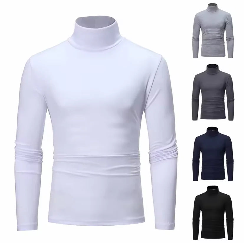 Men's Turtleneck Thermal Pullover