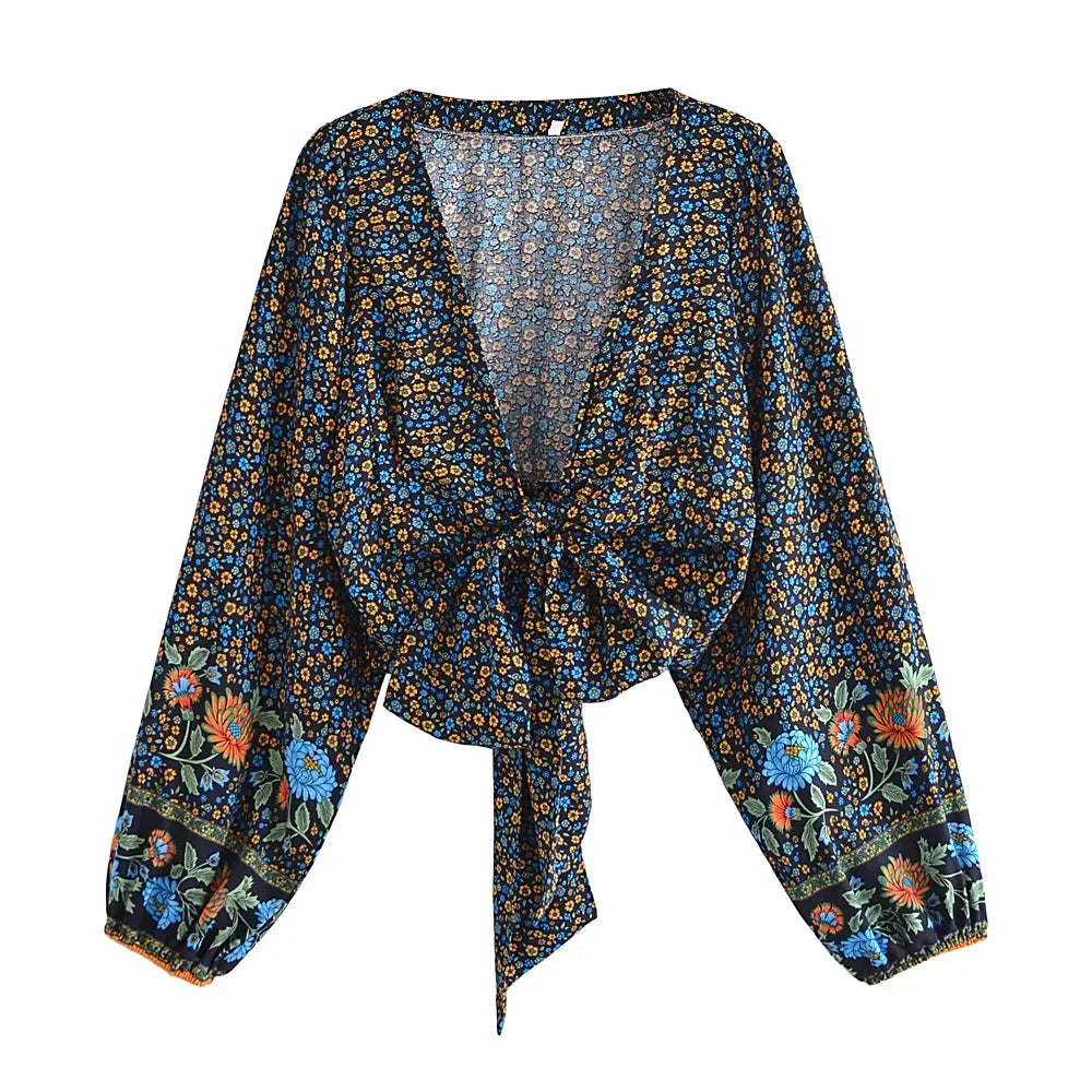 Floral Boho Blouse
