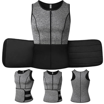 Men's Sauna Sweat Vest Body Shaper
