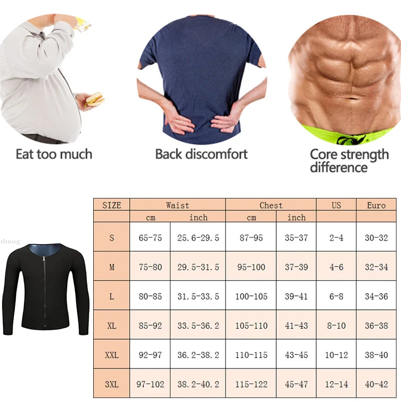 Men's Aiithuug Sauna Zip-Up Jacket