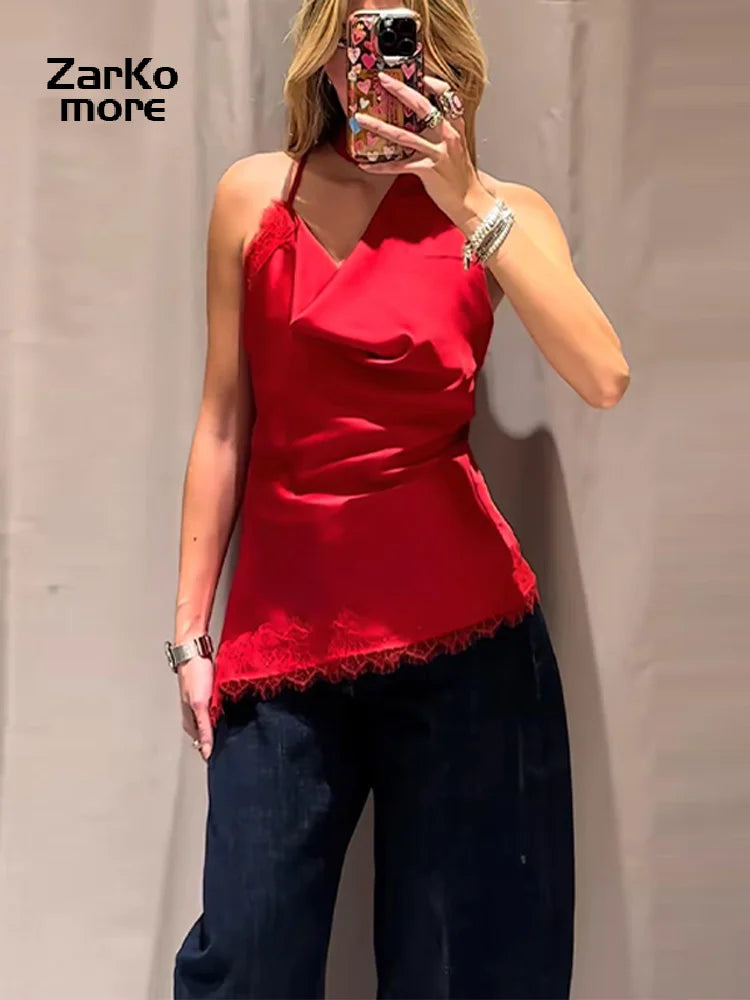Satin Lace Camisole