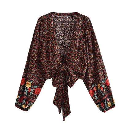 Floral Boho Blouse