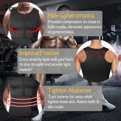 Men's Sauna Compression Vest