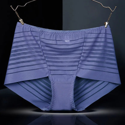 Plus Size High-Rise Lace Panties
