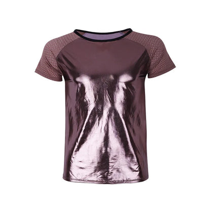 Men's Leather Imitation Singlet