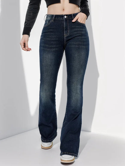 Women's Stretch Boot Cut Flare Jeans