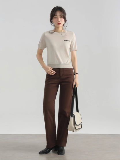 Women's Vintage Wide Leg Straight Jeans