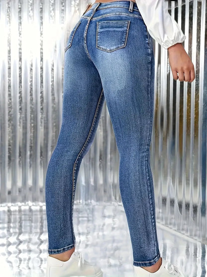 Women's Y2K High Waist Skinny Jeans