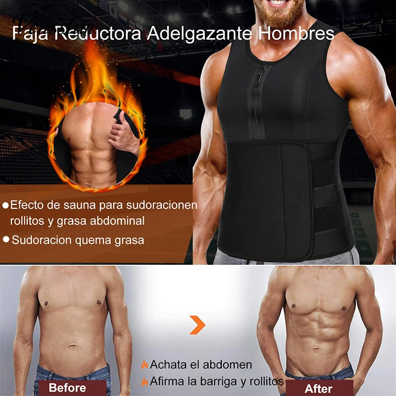 Men's Sauna Compression Vest