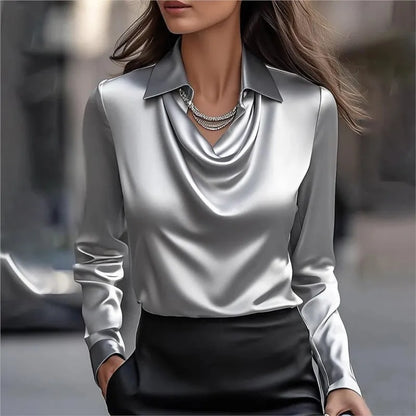 Satin Silk Blouse