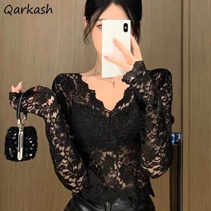 Lace Hollow Blouse