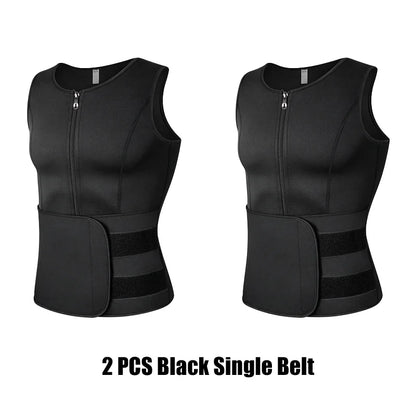 Men's Sauna Sweat Vest Body Shaper