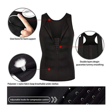 Men's Sauna Slimming Vest