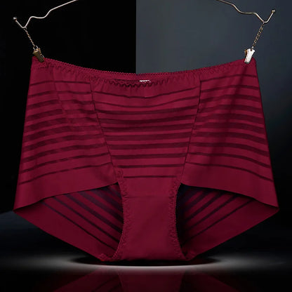 Plus Size High-Rise Lace Panties