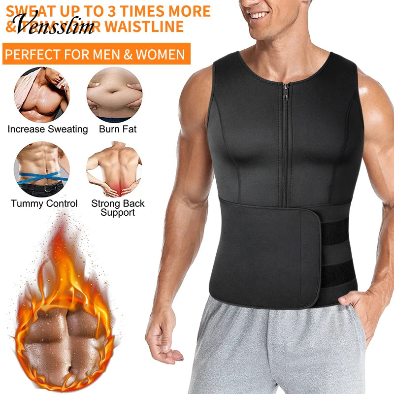 Men's Sauna Compression Vest
