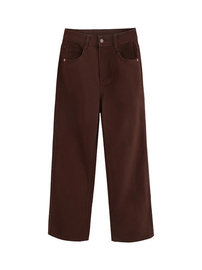 Women's Vintage Wide Leg Straight Jeans